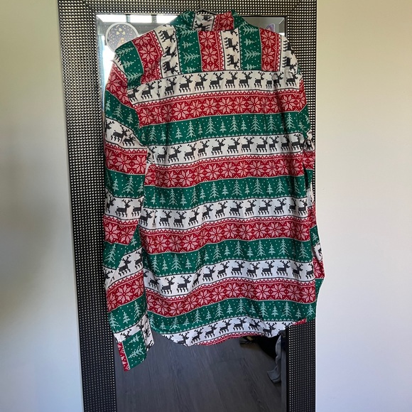 Christmas Button Up - Picture 2 of 3